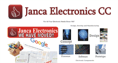 Desktop Screenshot of jancaelectronics.com